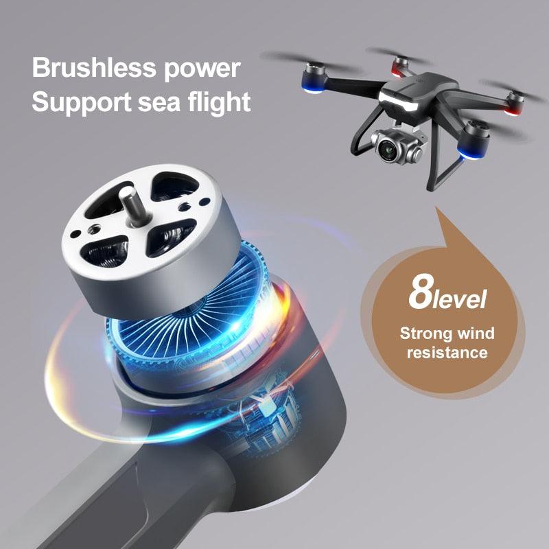 F11 PRO Drone - GPS 4K HD Dual HD Camera Professional WIFI FPV Aerial Photography Brushless Motor Quadcopter Dron Toys Professional Camera Drone - RCDrone