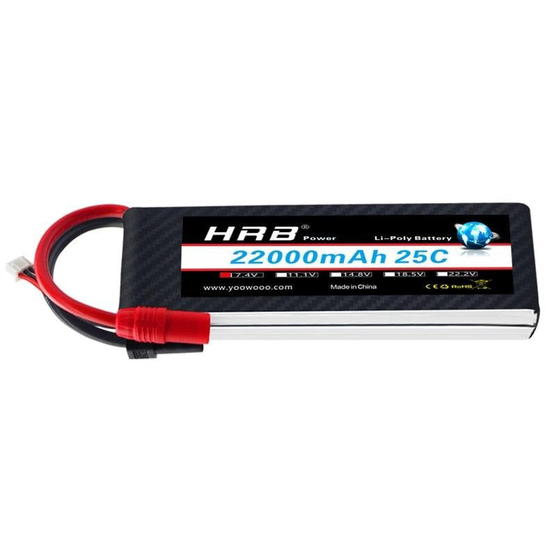 Batería HRB Lipo 11.1V 2200mAh 3S 30C Con Conector Deans T - 2 Unidades Para Coches, Drones Y Aviones RC Batería De Polímero De Litio Batería HRB Lipo 11.1V 2200mAh 3S 30C Con Conector Deans T - 2 Unidades Para Coches, Drones Y Aviones RC Batería De Polímero De Litio