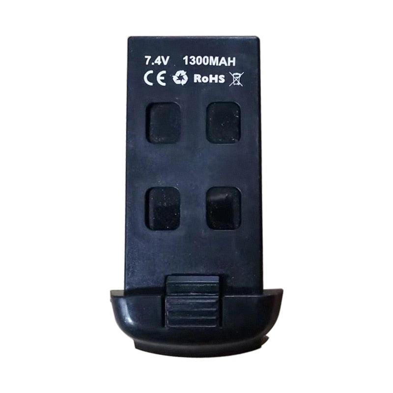 TERANTY 7.4V 1300mAh Lipo Battery and 5-in-1 charger For S166 S167 RC Drone Spare Parts for S167 RC Drone Rechargeable Modular Battery - RCDrone