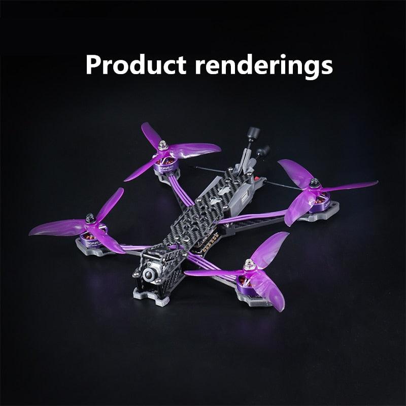 5-Inch FPV frame Kit - Avenger 225HD carbon fiber quadcopter fpv drone frame for Protection HD Digital System really cheap drones - RCDrone
