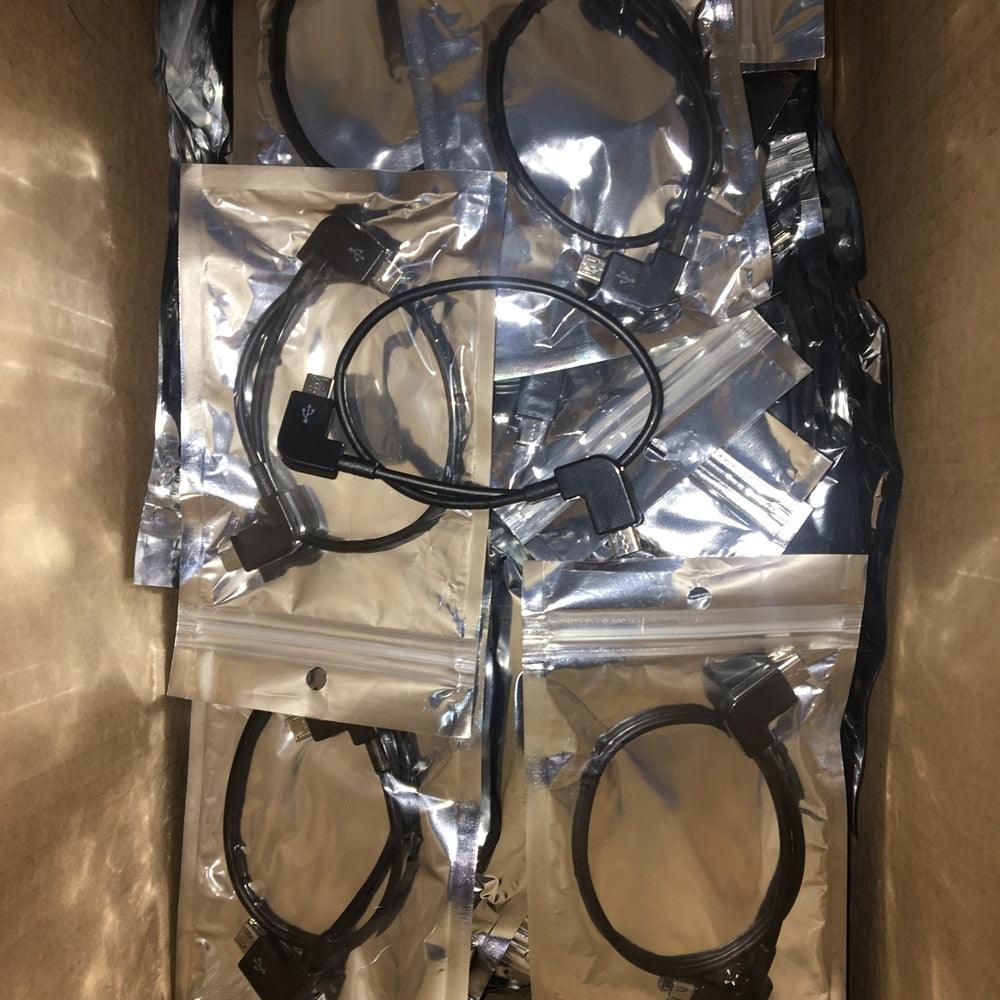 OTG Data Cable For DJI Spark Mavic AIR 2 Pro Mini 1/2/SE 2 Pro Zoom Hubson Zino Micro-USB Type-C Adapter Connector Phone Tablet - RCDrone