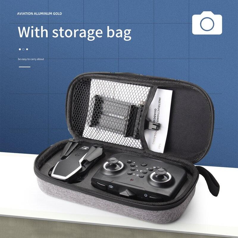 S171 Pro Drone - 2.4G Mini Drone With Camera 4k HD Dual Camera Pro Fpv Altitude Hold Wifi Foldable Quadcopter Flight RC Helicopter Toy Xmas Gift - RCDrone