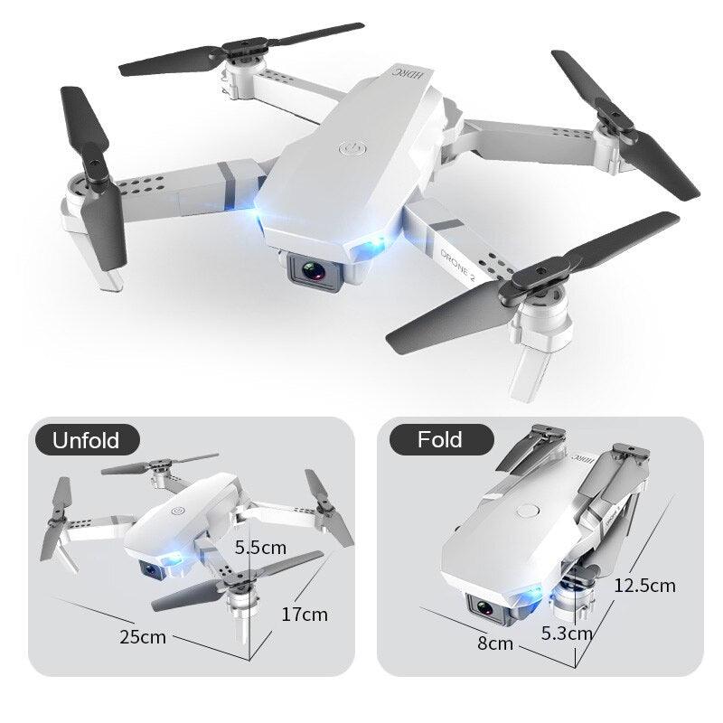 E59 Drone - Photograp UAV Profesional Quadrocopter with 4K Camera Fixed-Height Folding Unmanned Aerial Vehicle Quadcopter - RCDrone