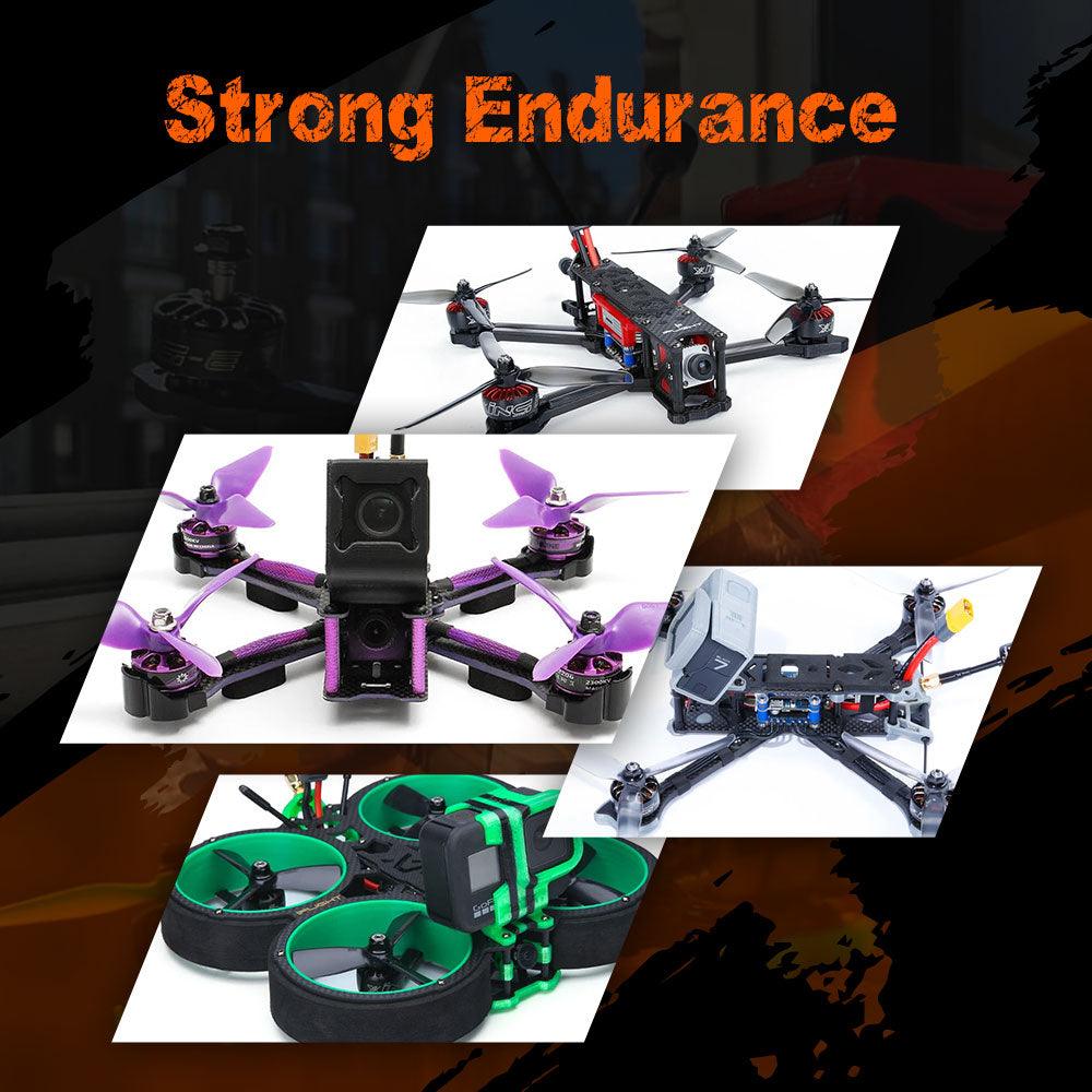 4PCS CNHL 6S Lipo Battery for FPV Drone - 22.2V 1100mAh 1300mAh 1500mAh 100C With XT60 Plug For RC FPV Airplane Quadcopter Helicopter Drone - RCDrone