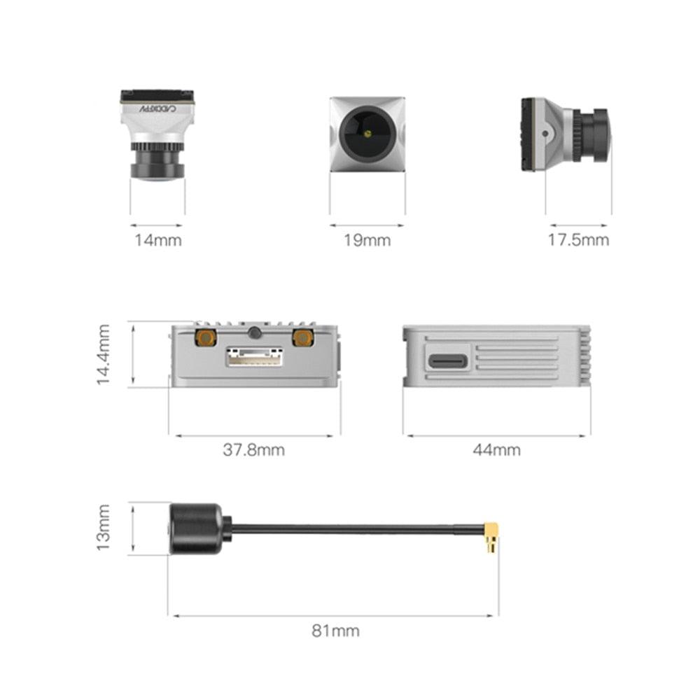 CADDX FPV Polar Air Unit and CADDX Polar Nano Nebula Pro / Nano Vista Kit for DJI FPV Goggles V2 Starlight Digital HD FPV System - RCDrone