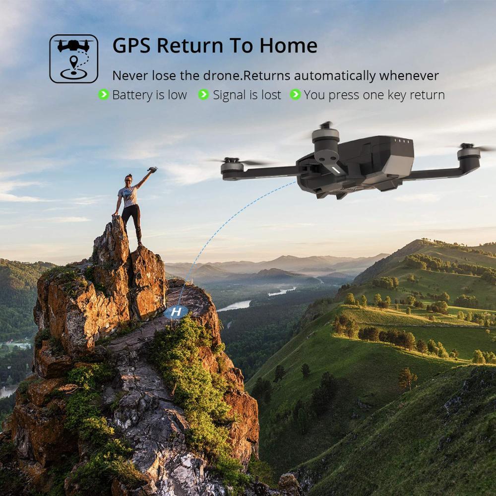 Holy Stone HS720E Upgraded 4K HD Drone Drone GPS 5G FPV Wi-Fi FOV 120°Camera Brushless Quadcopter 26 Minutes Flight Time Professional Camera Drone - RCDrone
