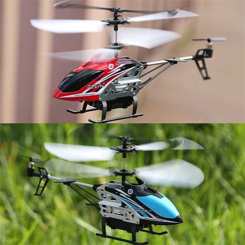 DEERC 8004B RC Helicopter - 2.4G Aircraft 3.5CH 4.5CH RC Plane With Led Light Anti-collision Durable Alloy Toys For Beginner Kids Boys - RCDrone