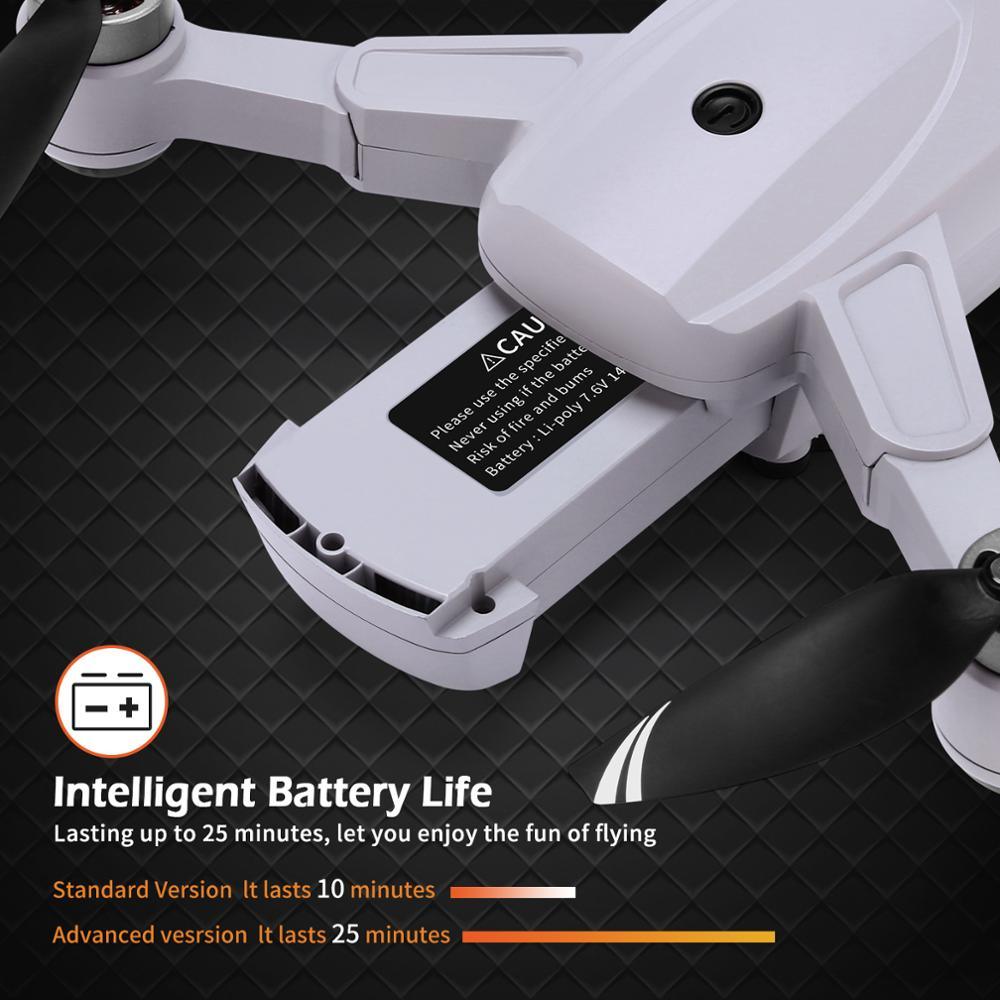 JJRC X16 GPS Drone - with 6K HD Camera, Remote Control Quadcopter 5G WIFI FPV Foldable Brushless Drone for Adult, Fly 25 Mins - RCDrone