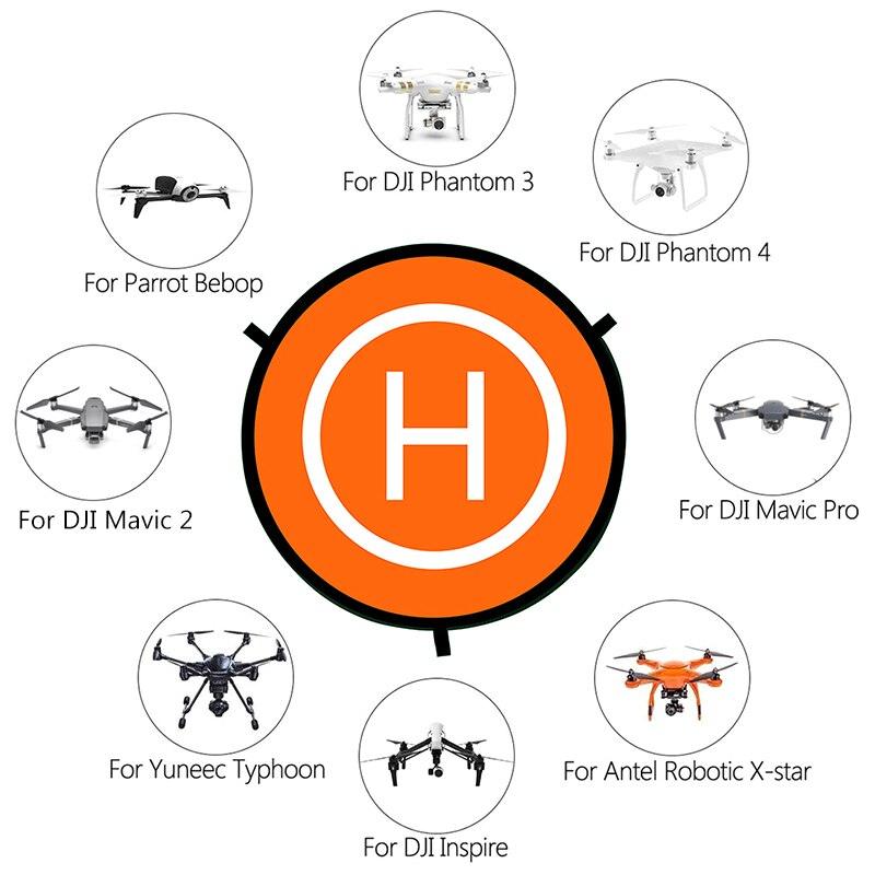 Landing Pad for FIMI X8SE 2020 - 55CM 75CM Foldable Parking Apron Pad for DJI Mavic Air 2 Mavic Mini Universal Drone Accessories - RCDrone