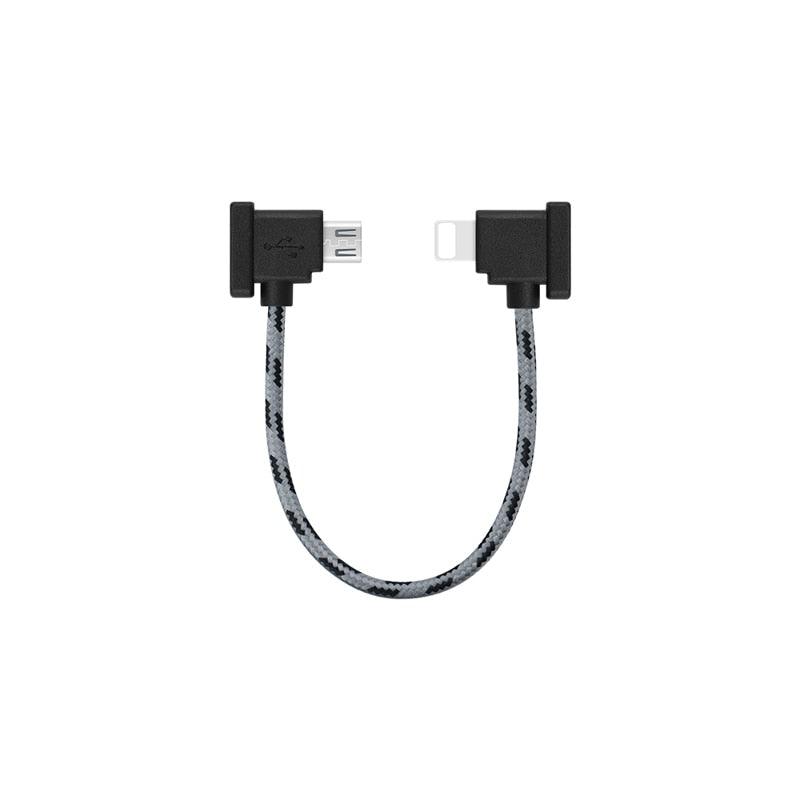 Remote Control Data Cable for DJI Mavic Mini/SE/Mavic 2/Mavic Pro/Air/Spark/Type-C Micro USB IOS connector line for Iphone/iPad - RCDrone