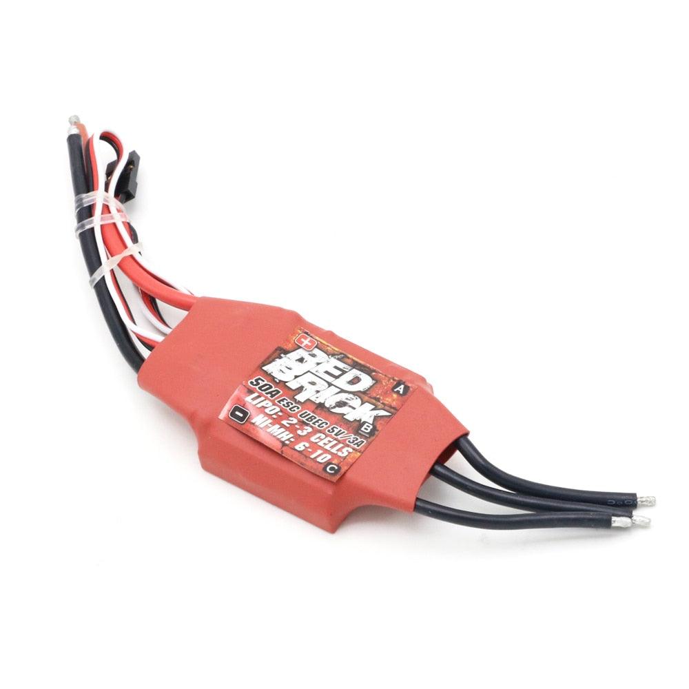Red Brick 50A 70A 80A 100A 125A 200A Brushless ESC Electronic Speed Controller 5V/3A 5V/5A BEC for FPV Multicopter - RCDrone