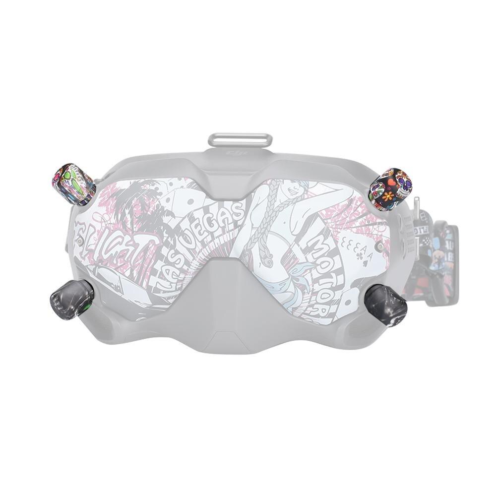 2pcs/1pair iFlight Crystal LHCP RP-SMA Short Stubby Omni Antennas for Digital FPV Goggles - RCDrone