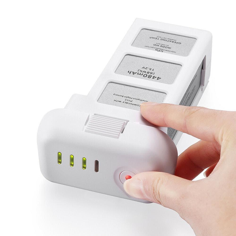 DJI Phantom 3 SE Battery - 15.2V 4480mAh Drone Battery for DJI Phantom 3 SE Intelligent Flight Li-Po Battery Professional Standard RC Drone Accessories - RCDrone