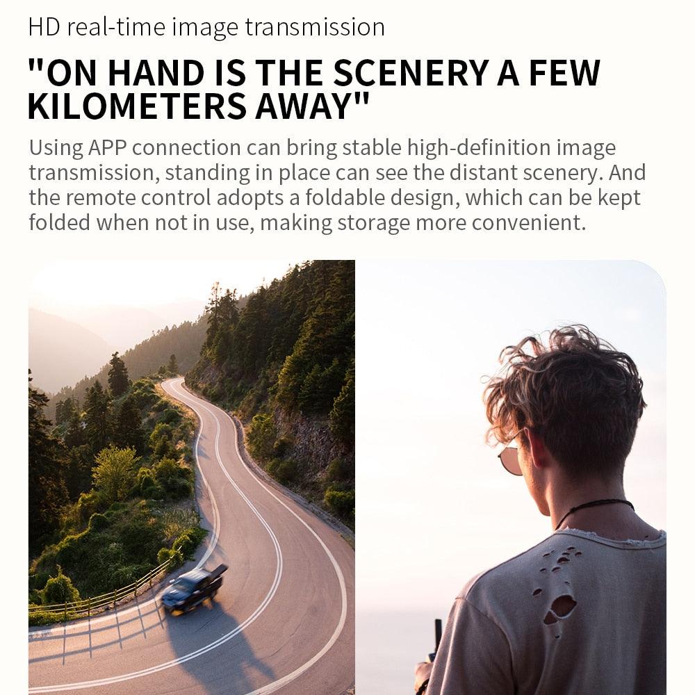 L900 PRO 4K HD GPS Drone With Camera Brushless Motor 5G FPV Quadcopter 1.2KM 1200M 25min RC Helicopter Dual Camera 250g Drone Professional Camera Drone - RCDrone