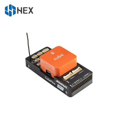 Hex Pixhawk2.1 Flight Controller - Upgraded version open source FC autopilot orange cube for fixed-wing multi-rotor aircraft RC drone - RCDrone