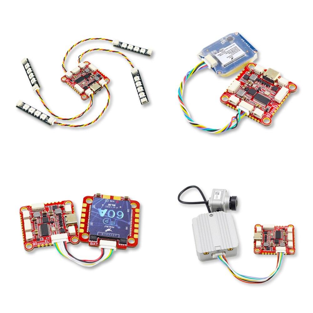 HGLRC Zeus F722 Flight Controller - 30mm 20mm Zeus F722 Mini MPU6000 OSD BEC Blackbox F7 Flight Controller for FPV Air Unit FPV Racing Freestyle - RCDrone