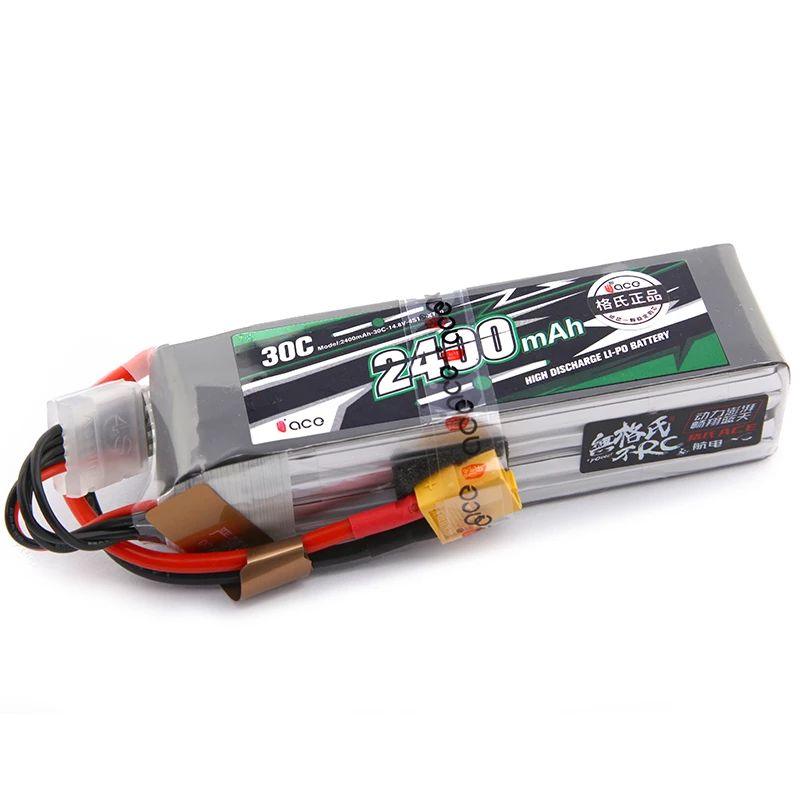 Gens ACE Lipo Battery 4S 14.8V 2200mAh 2600mAh 3300mAh with T/XT60 Plug for Aircraft FPV Frame Racing Drone - RCDrone