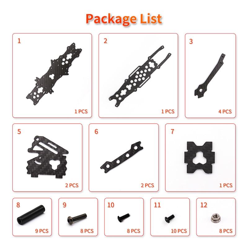 Avenger 5inch FPV frame Kit - HD Frame fpv drone frame quadcopter Protection Dji HD Digital System fpv kit DIY new year gifts 2023 - RCDrone