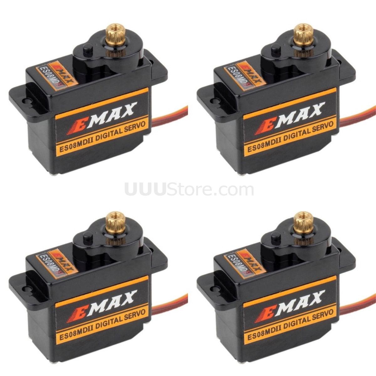 Servo Motor Cnc 2x Emax ES08MD Digital Metal Gear Micro Servo 12g - 0,08s 2kg Met Metalen Tandwielen Servo Motor Cnc 2x Emax ES08MD Digital Metal Gear Micro Servo 12g - 0,08s 2kg Met Metalen Tandwielen