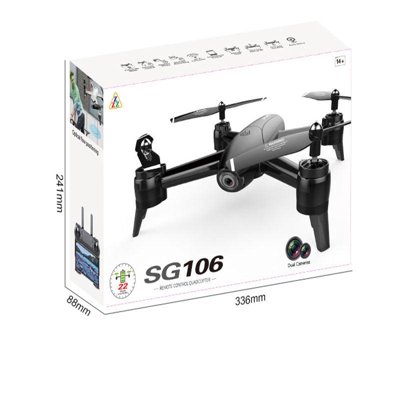 SG106 Drone with Camera 4K WiFi FPV Optical Flow 22mins Flight Dual Camera - RCDrone