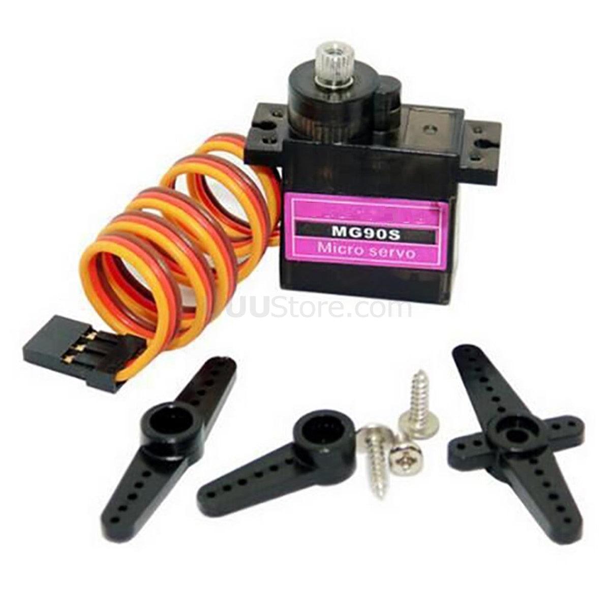 metal gear servo MG90S 9g Metal Gear Mini Rc Servo Upgraded SG90 Digital Micro Servos f