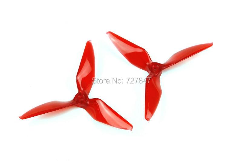 5051 3 Blade Propeller - 8pairs RC 5051 3 Blade Tri blade Transparant Propeller for FPV Race Drone QAV-X 5" XL5 Mark4 Mark5 5inch Racing Quadcopter - RCDrone