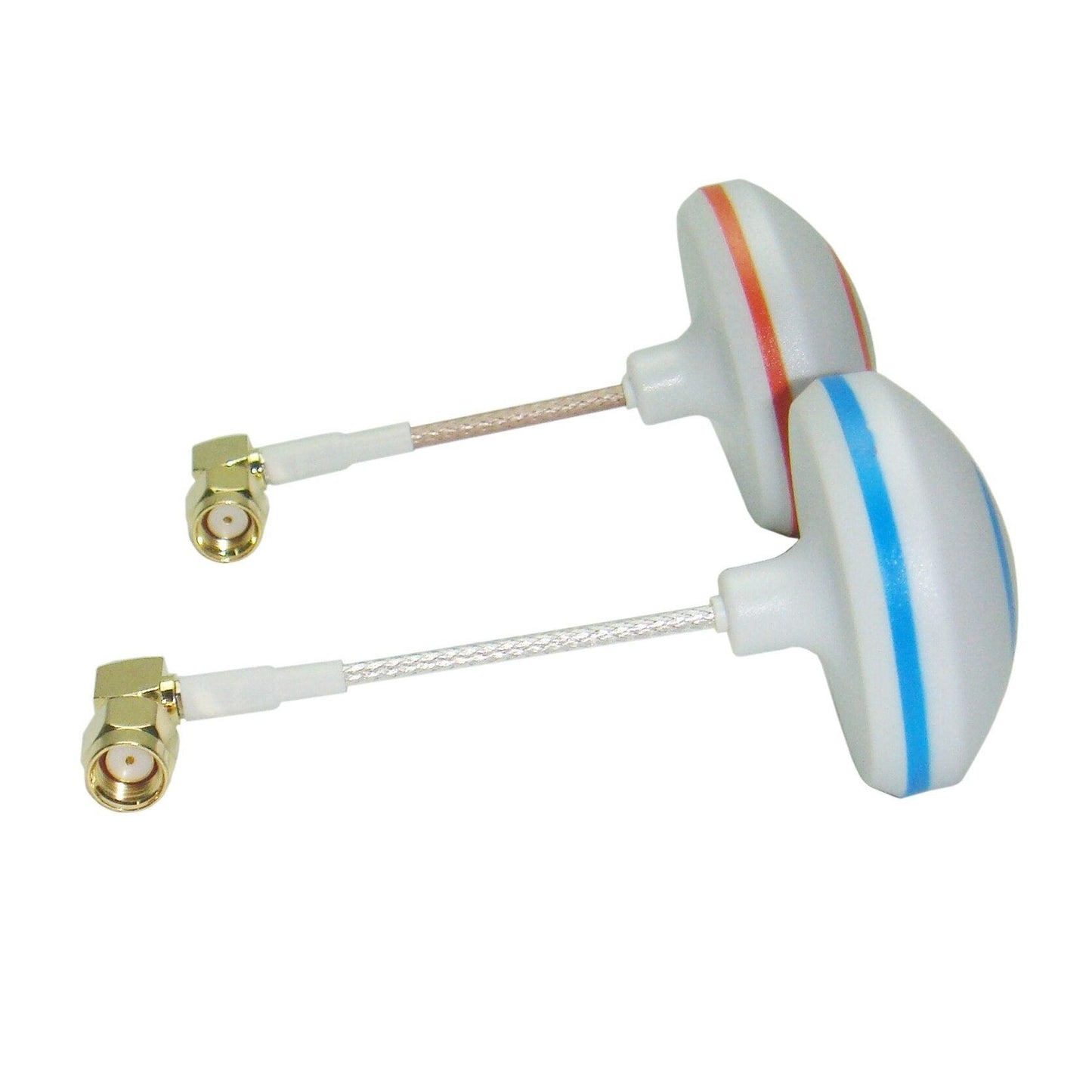 2PCS FPV 5.8Ghz Right Angle Mushroom RP-SMA Antenna Gains FPV Aerial Photo For RC Ground Station DJI Phantom QAV250 - RCDrone