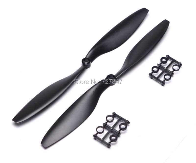 1045R CW CCW Propeller - 6 / 12 Pairs ABS 10x4.5" 1045 1045R CW CCW Propeller For F550 F450 S500 S550 FPV Multi-Copter RC QuadCopter APC Promotion - RCDrone