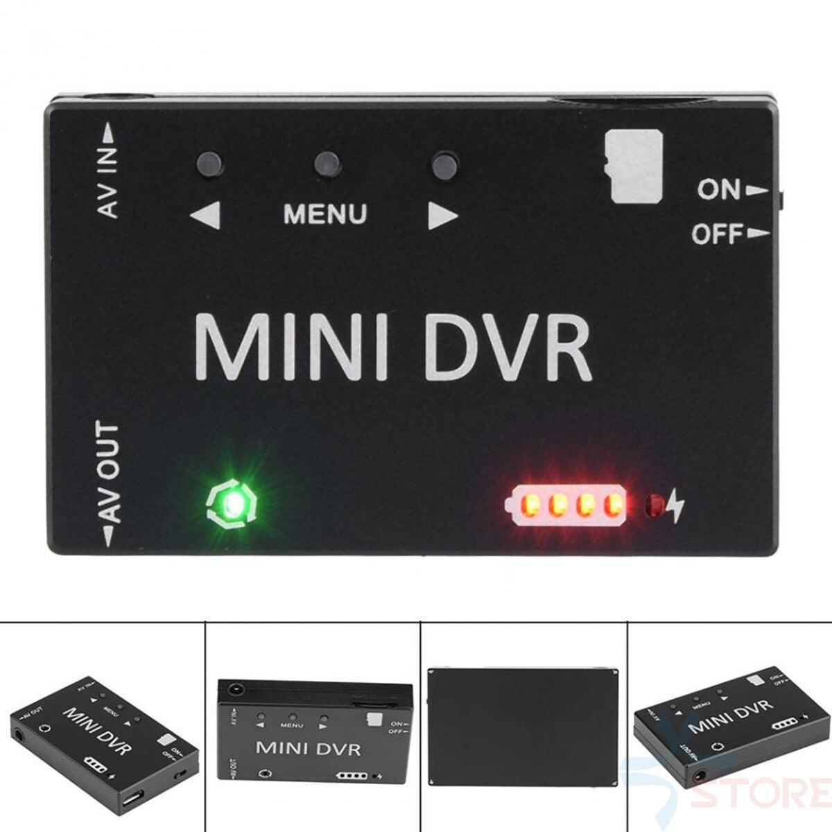 Mini FPV DVR Module NTSC/PAL Switchable Built-in Battery Video Audio FPV Recorder for RC Models Racing FPV Drone - RCDrone