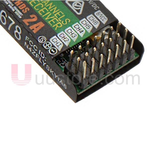 FlySky FS-iA6 Receiver - 6CH AFHDS 2.4G antenna Compatible flysky I6A Transmitter FPV Racer Parts for racing drone I6S FPV Remote Controller - RCDrone