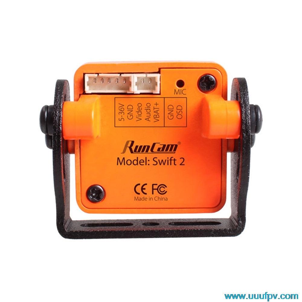 Newest RunCam Swift 2 Swift2 1/3 CCD FPV Camera 2.3mm Lens OSD with IR Blocked PAL for RC Multicopter - RCDrone