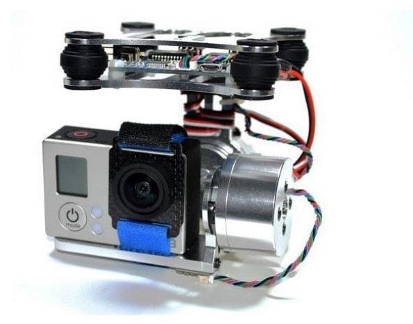 FPV Gopro Metal Brushless Camera Gimbal w/Motor &Controller,Blade Walkera QX350 Aerial photo - RCDrone
