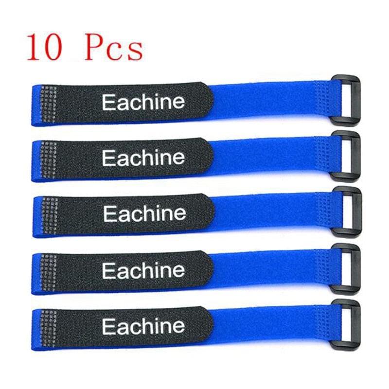 10PCS Original Eachine 26*2cm Strong Lipo Battery Tie Cable - Tie Down Strap Colors For RC Helicopter Quadcopter Model FPV Drone Battery - RCDrone