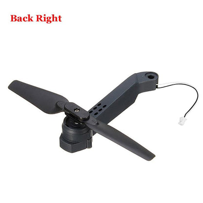 Eachine E58 RC Quadcopter Spare Parts Axis Arms with Motor & Propeller For FPV Racing Drone Frame Parts Replacement Accs - RCDrone