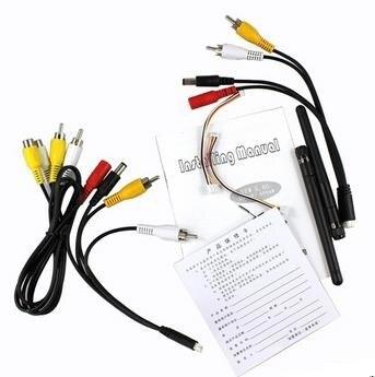 5.8GHz 1200mW FPV Transmitter and Receiver - with 2500M UAV/UGV Wireless Video Transmitter CCTV Transmission for FPV Drone - RCDrone