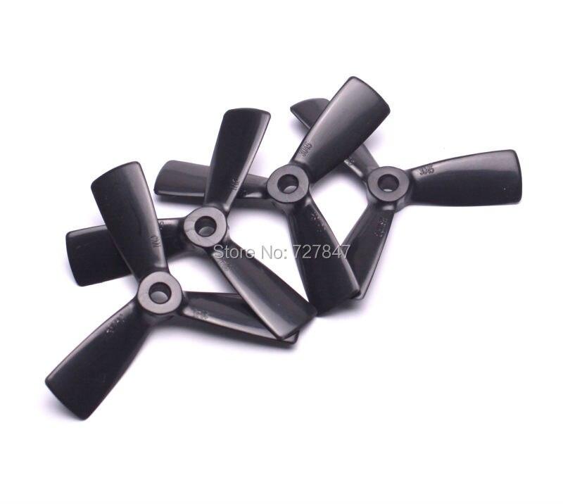 3045 3 blades Leaf Blade Propeller - 12 Pairs (6 color ) Prop CW /CCW for FPV Mini 130mm Quadcopter ZMR210 QAV250 - RCDrone