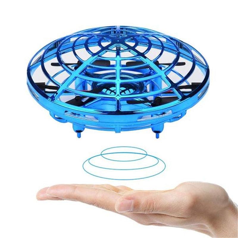 UFO Drone - Mini Helicopter Infraed Hand Sensing Aircraft Electronic Model Quadcopter flayaball Small drohne Toys For Children - RCDrone