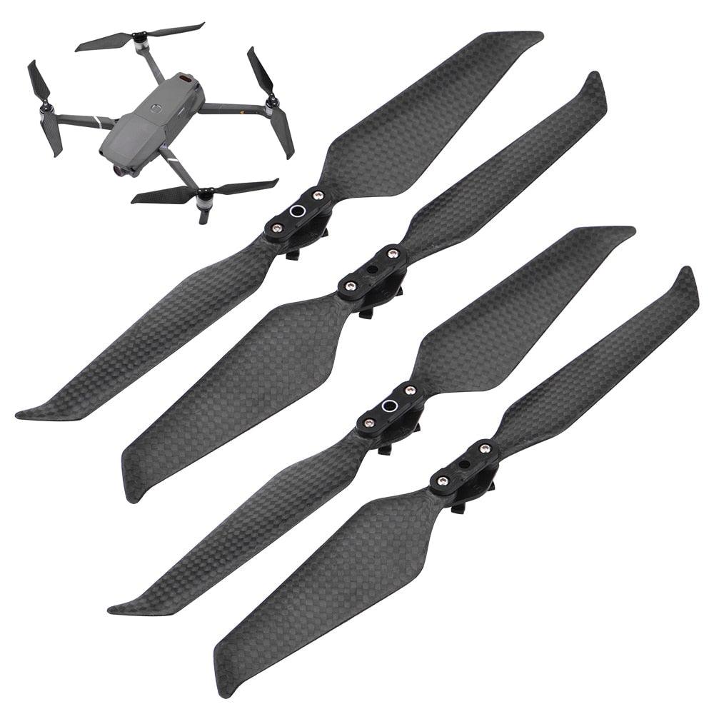 Pcs MAVIC Low Noise Propeller Carbon Fiber Blade for DJI Mavic