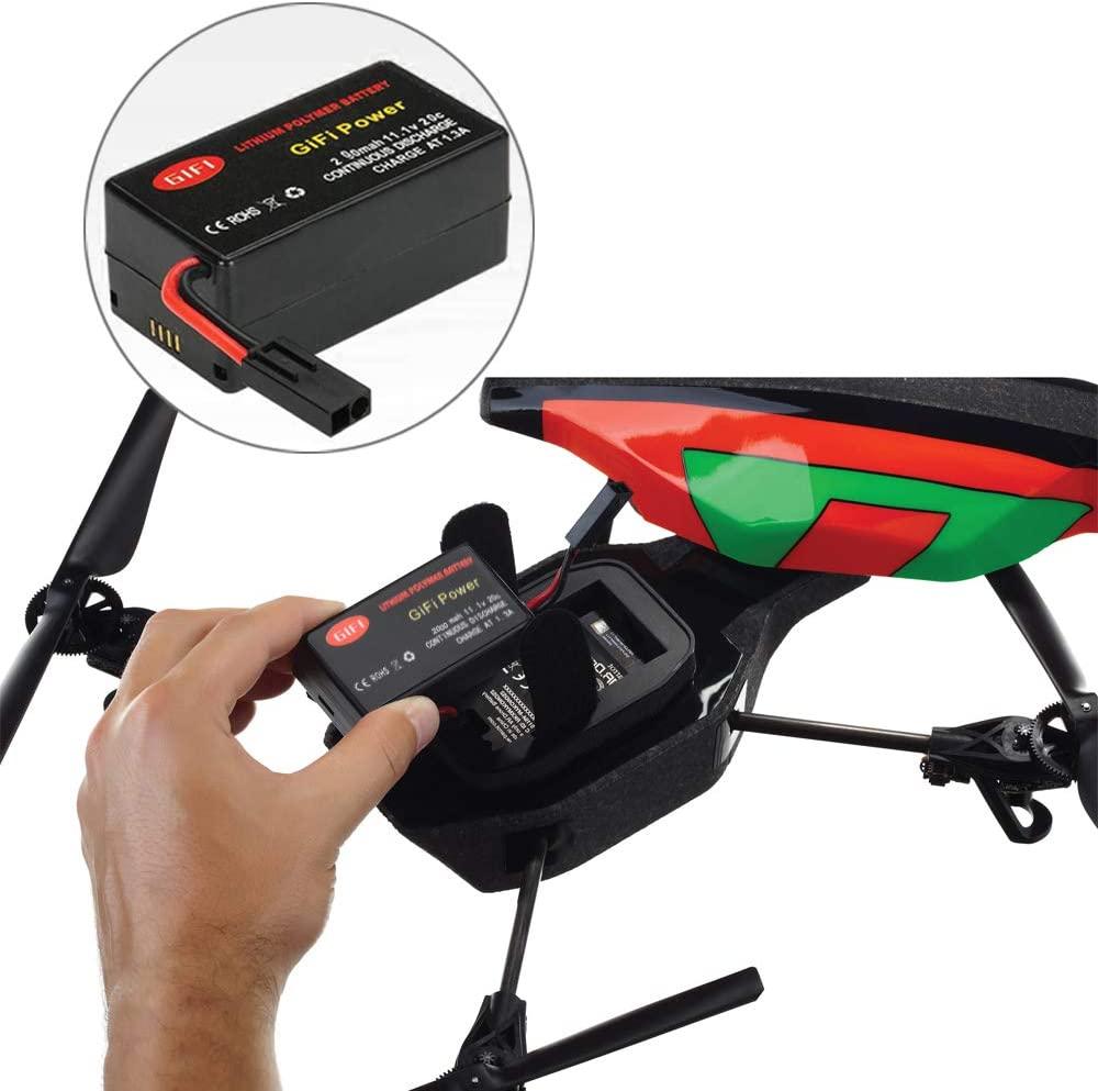 MaximalPowerLiPo Battery For PARROT AR.DRONE 2.0 UPGRADE 2000mAh 11.1V 20C - RCDrone