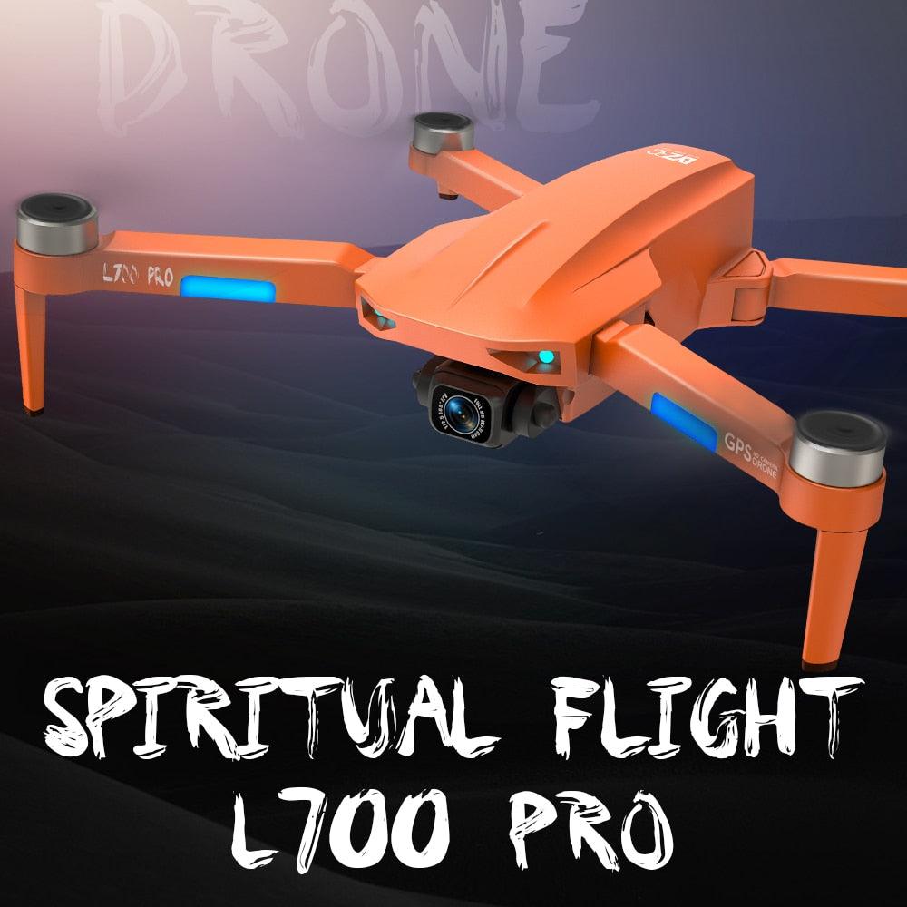 L700 PRO Drone - GPS FPV 1.2Km Drone 4K Professional Dual HD Camera Aerial Photography Brushless Motor Foldable Quadcopter Toys - RCDrone
