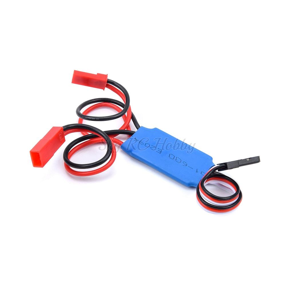 Led Light Controller Engine Switch Interruptor - 5A 8A 10A 30A 1-6s Electronic Switch PWM 3.7-27V Input for RC FPV Drone Models Airplane - RCDrone