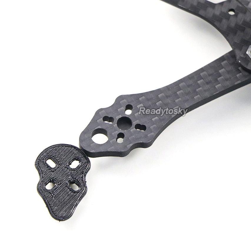 3inch Fiber Frame Kit - 150mm 150 / 4inch 195mm 195 Carbon Fiber Frame Kit with 4mm Thickness Arms for For APEX FPV Racing Drone Quadcopter - RCDrone