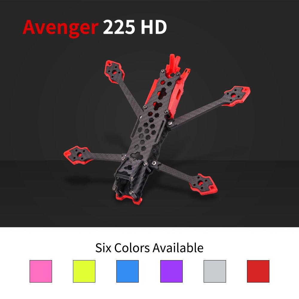 Kit telaio per droni da corsa Dragon Frog in fibra di carbonio Kit telaio per droni da corsa Dragon Frog in fibra di carbonio