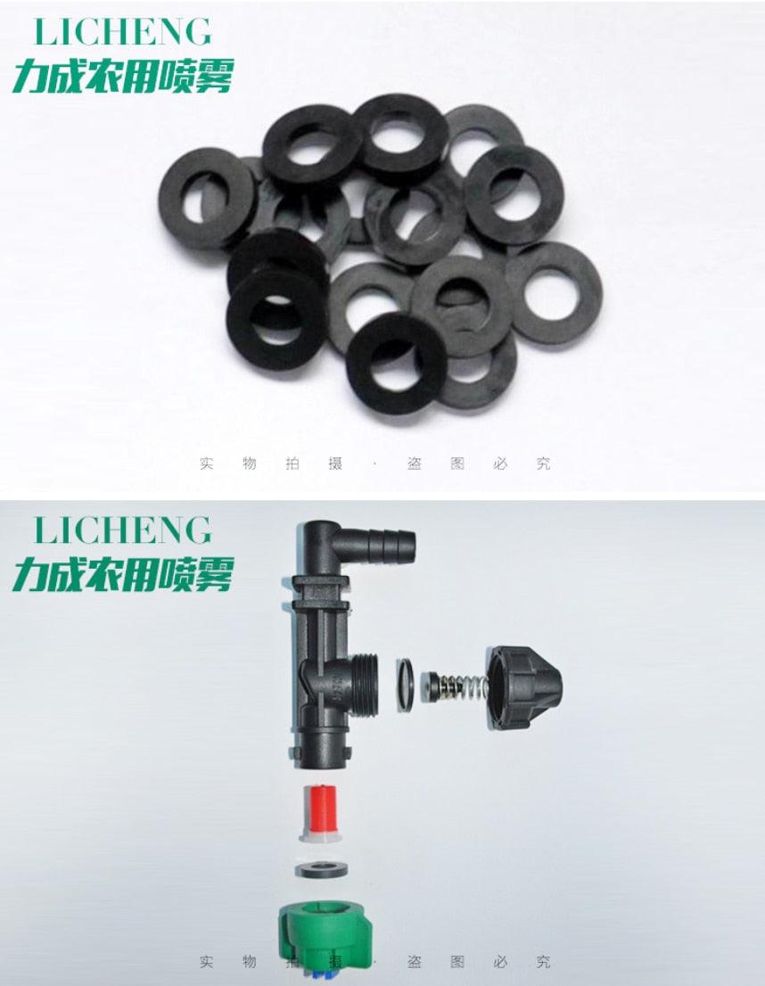 Nozzle Sealing Washers Rubber - 50PCS EPDM Seals Flat Gasket O-ring Grommet Sprayer Nozzle Sealing Washers Rubber Accessories for RC Plant Protection UAV Drone - RCDrone