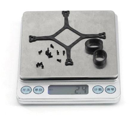 Moblite7 Whoop FPV Frame Kit - 1g URUAV 75mm Wheelbase 3K Carbon Fiber Bottom Plate AIO Frame Arm for Moblite7 Whoop RC Drone FPV Racing - 3pcs - RCDrone