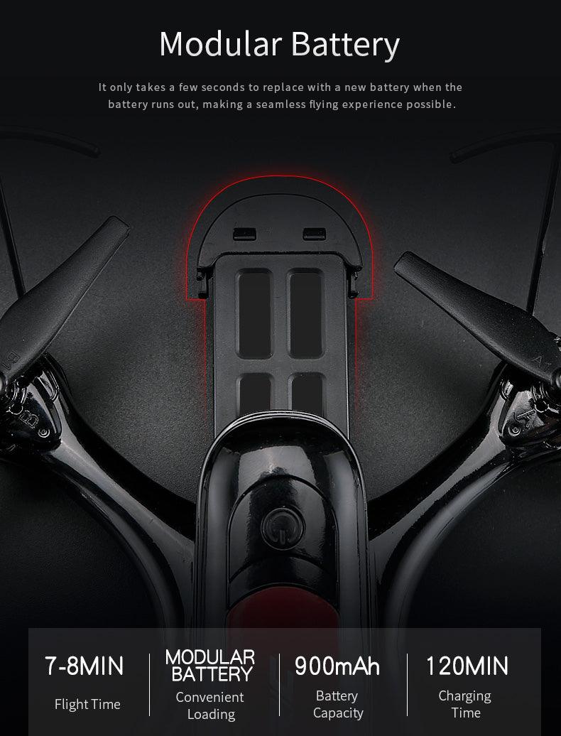 JJRC H69 Drone - 3D Flip and Rolls Headless Mode RC Drone Quadcopter 5.8G Leaping Realtime Transmission - RCDrone