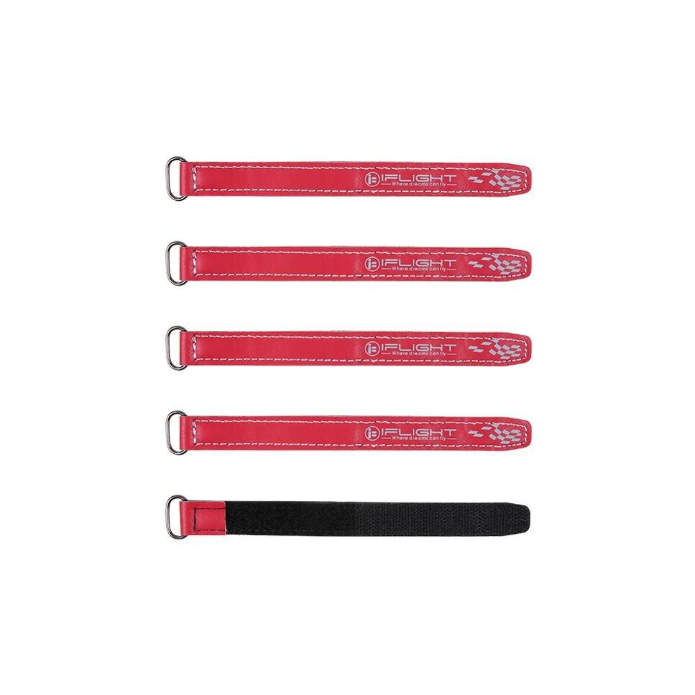 5pcs iFlight 15mm Battery Straps - 15x150mm/200mm/250mm/180mm Microfiber PU Leather Battery Straps/Non-slilp Strap Belt Iron buckle for FPV - RCDrone