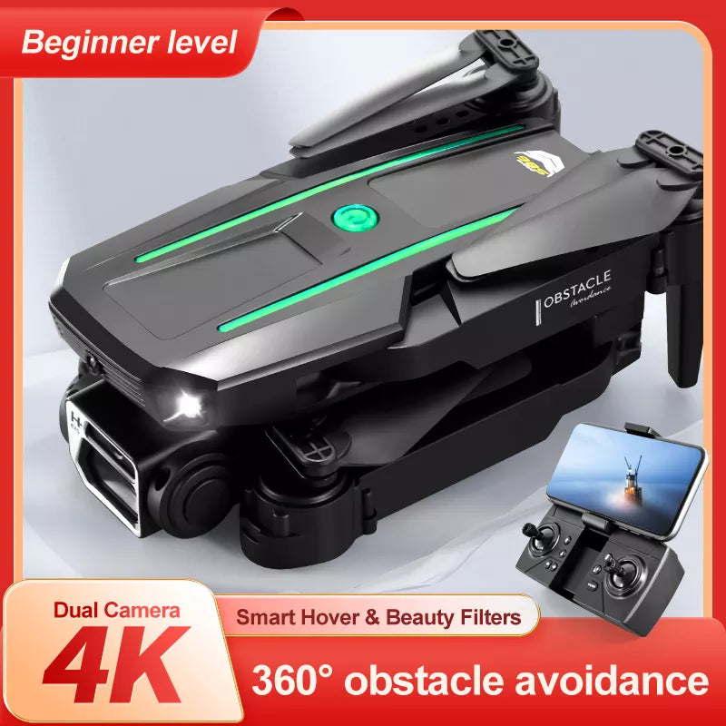 S86 - RC Drones Foldable Long Range Flying Distance HD 4K Video Dual Camera Drone Toys - RCDrone