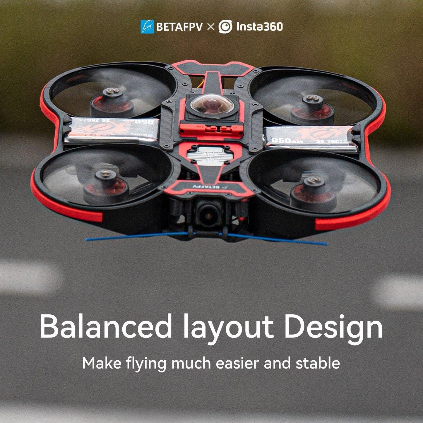 BETAFPV Pavo360 FPV Drone Quadcopter Brushless Racing RC Drone New Arrivial - RCDrone