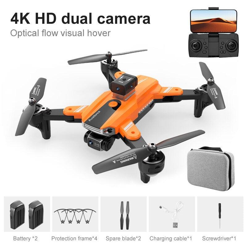 S8 Drone - 4K HD WIFI FPV Drone Dual Camera Height Hold RC Foldable Quadcopter Dron Rc Helicopter Drone Gift Toy - RCDrone